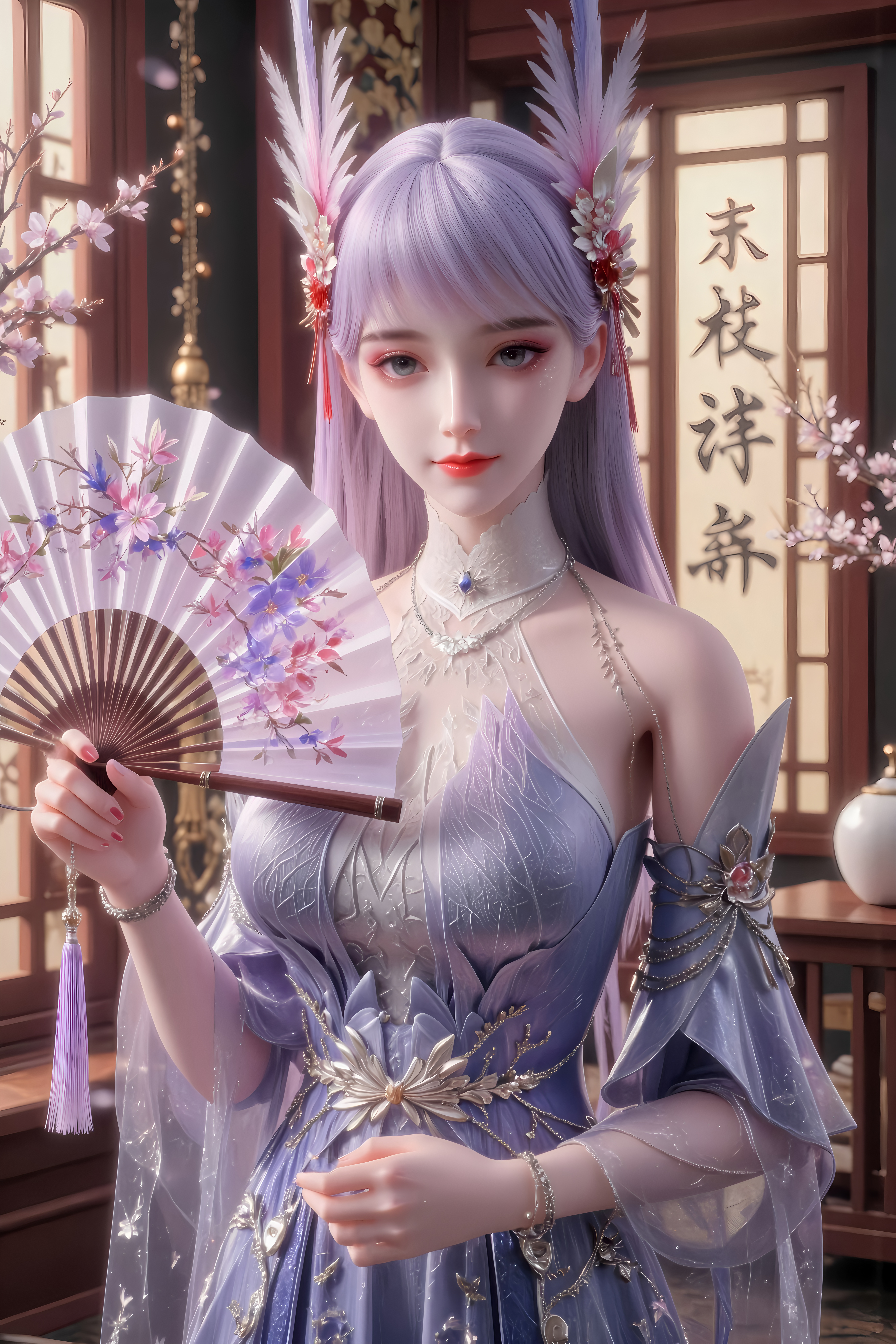 林紫玥国漫女神写真壁纸:《氪金玩家》
