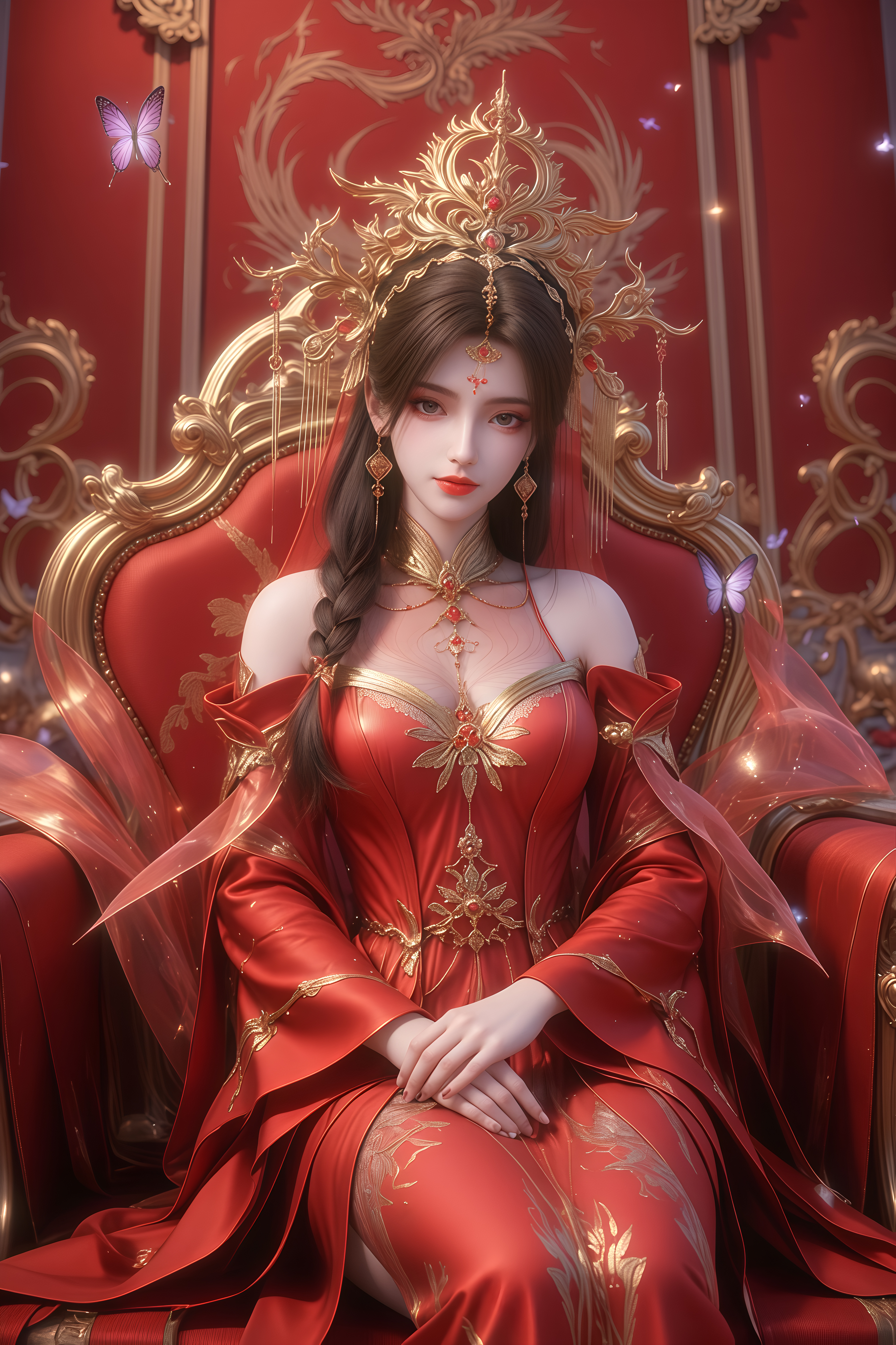 星辰变-姜立美图壁纸:大结局中和秦羽一同在秦蒙宇宙创造万物!