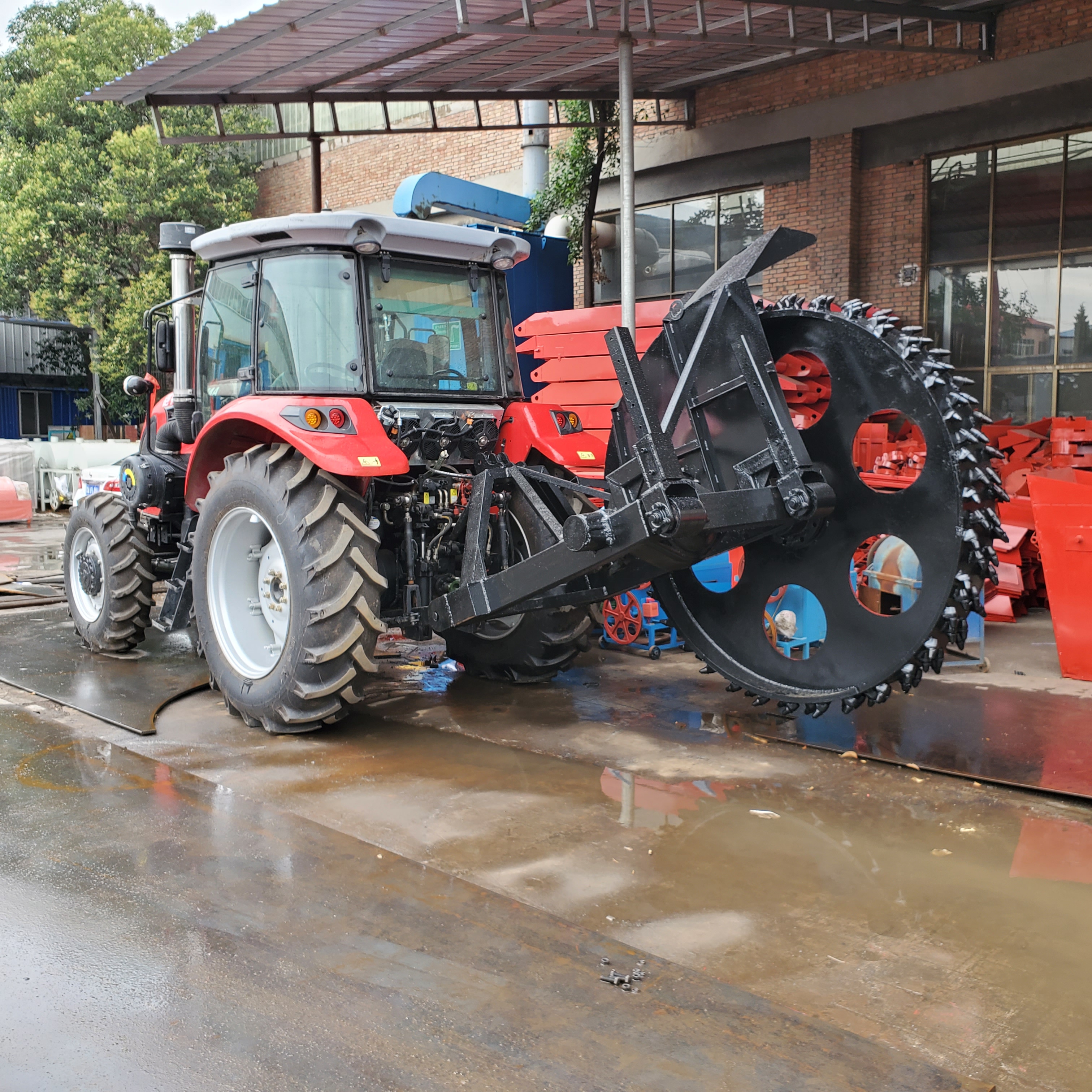 公路排水沟开沟机 污水管道改造开沟机 田园管道开沟机
