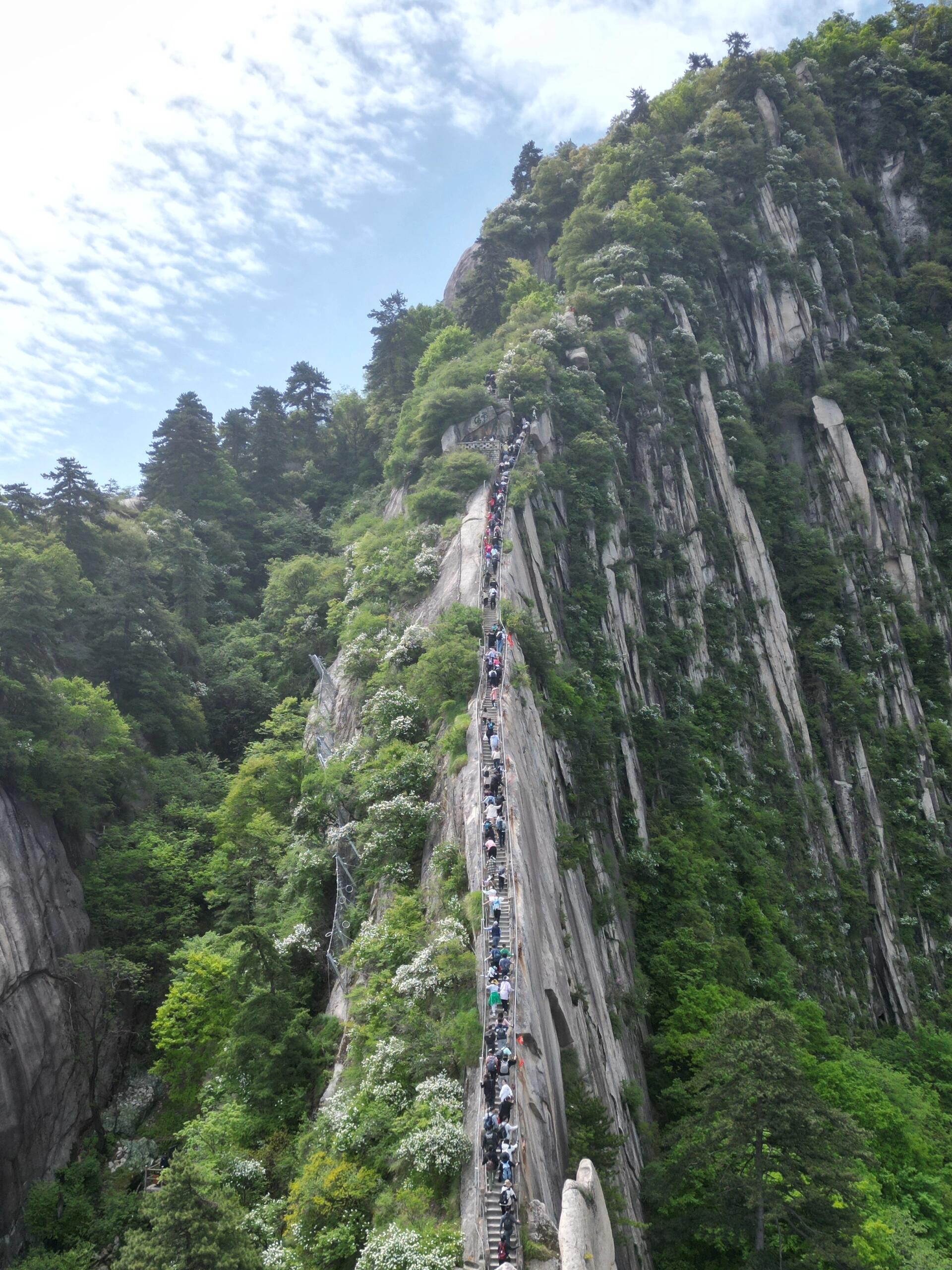 华山险道图片图片