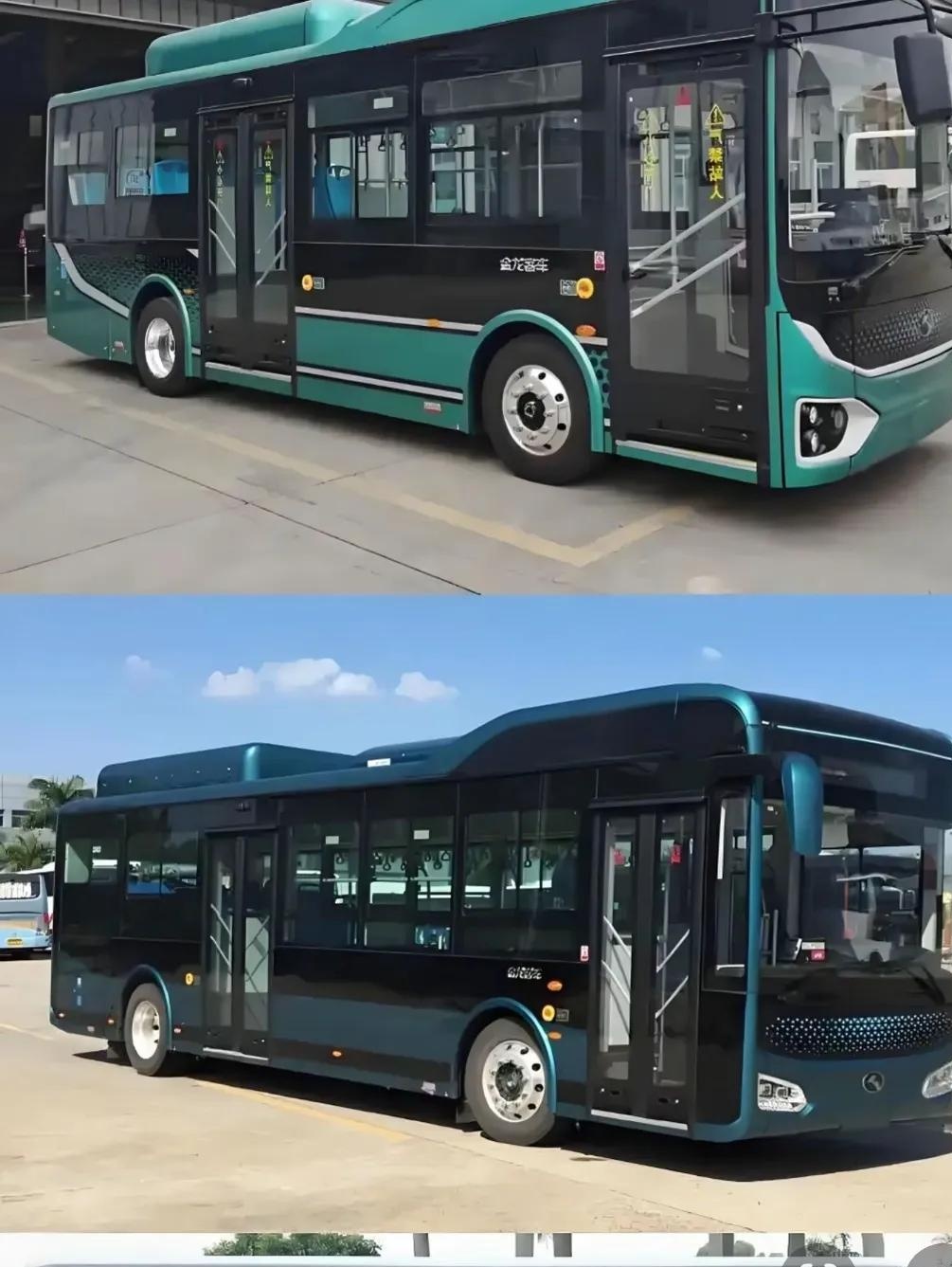 "这次的公交车颜色好特别!"一位市民在社交平台上评论道