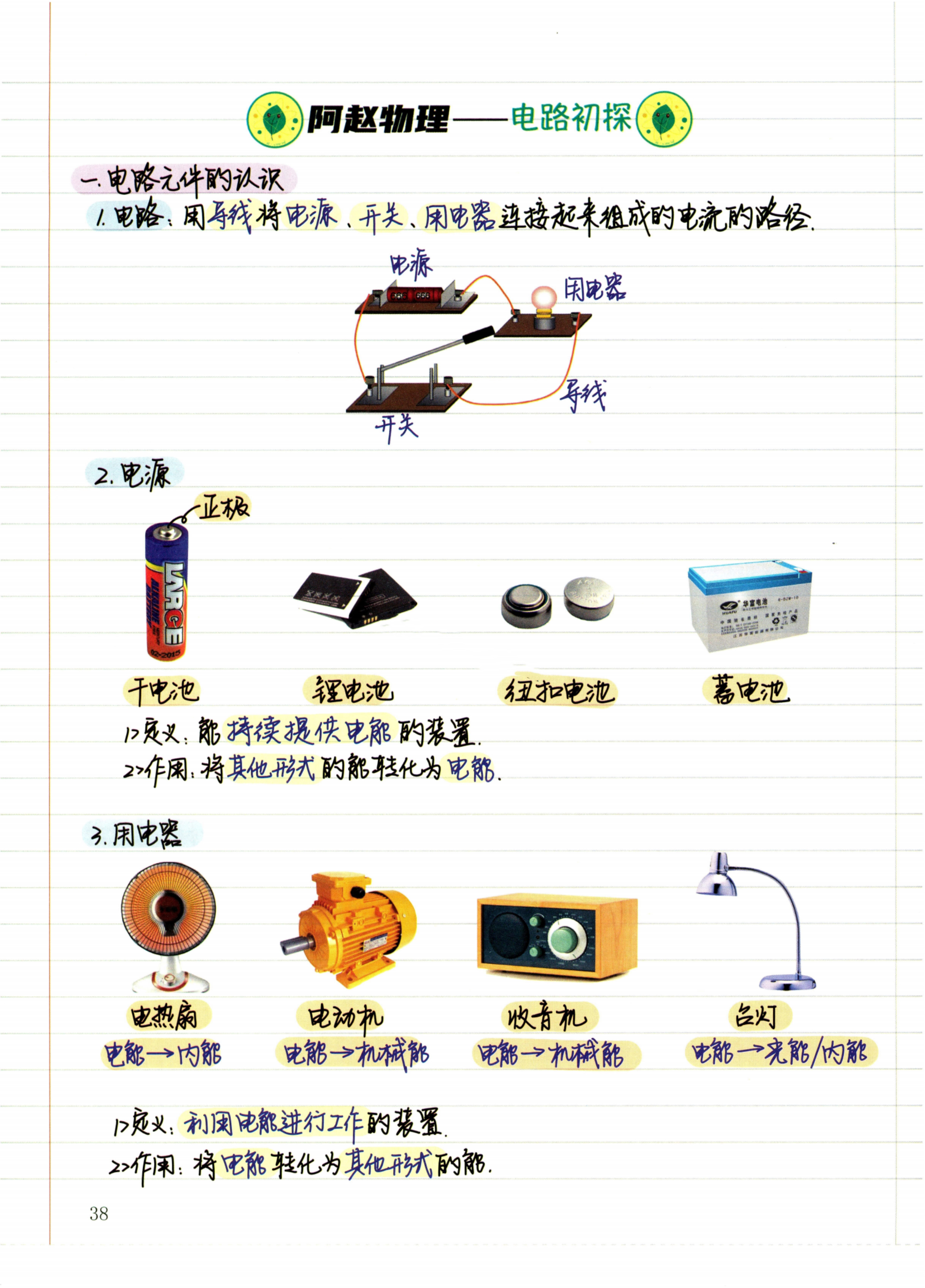 包含中考物理专题手册！电学+力学，重点突出的词条