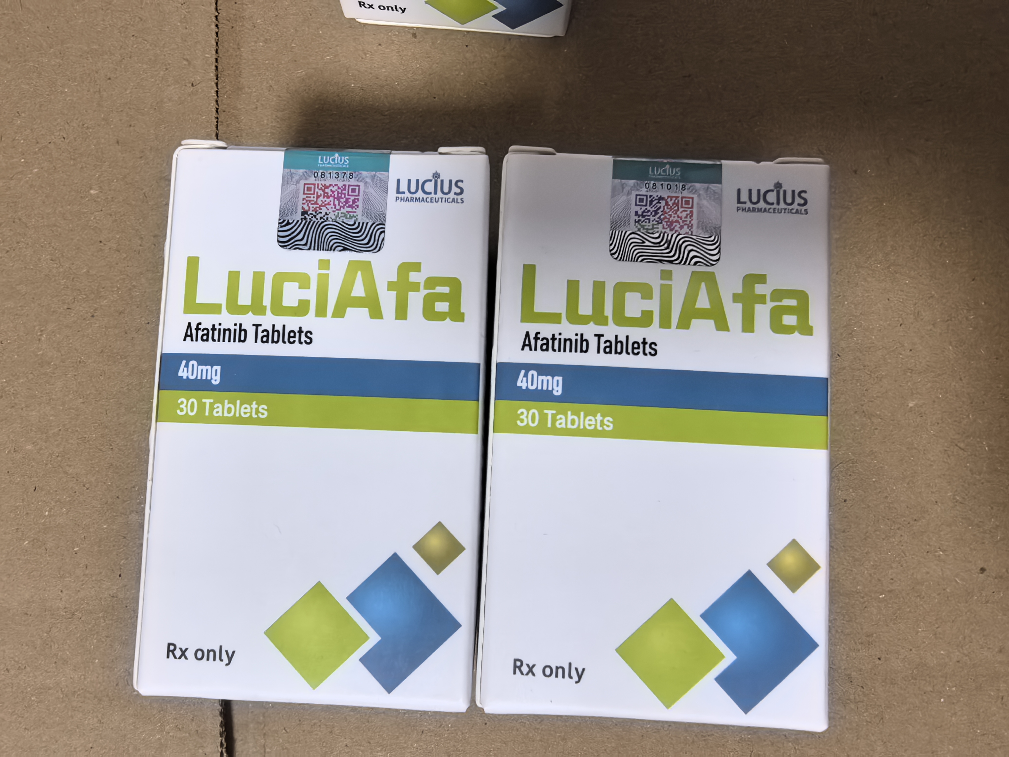 阿法替尼老挝卢修斯/老挝药厂卢修斯/老挝靶向药卢修斯/阿法替尼