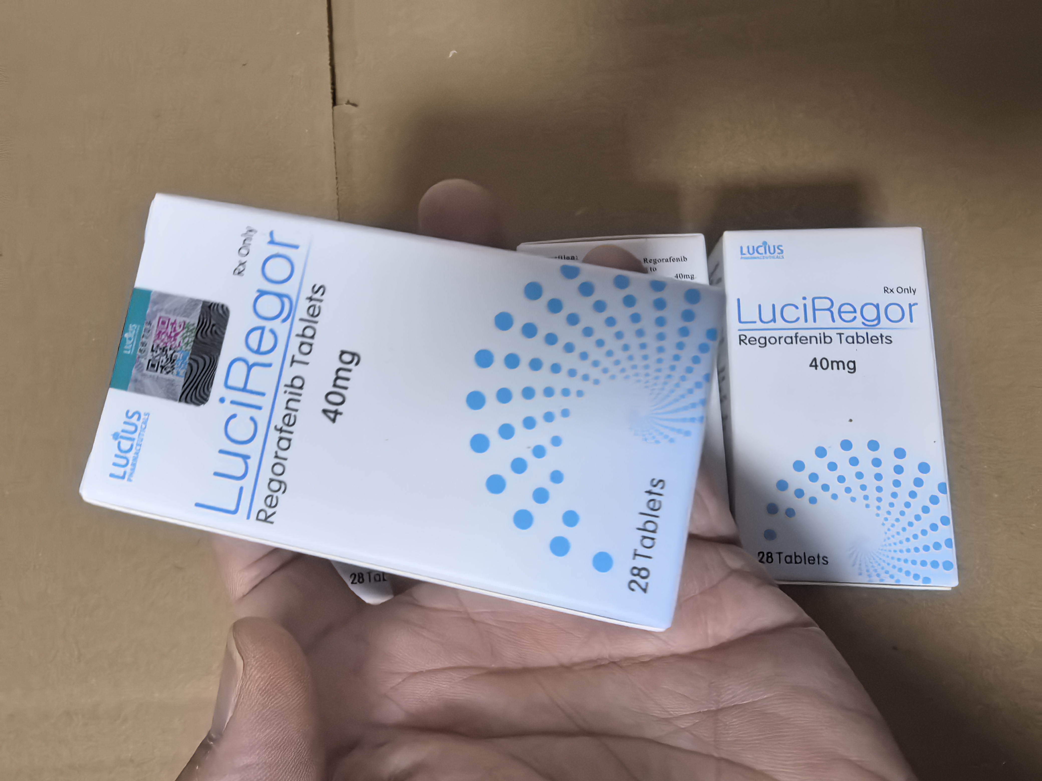 瑞戈非尼老挝仿制药卢修斯/老挝药厂卢修斯/老挝靶向药卢修斯