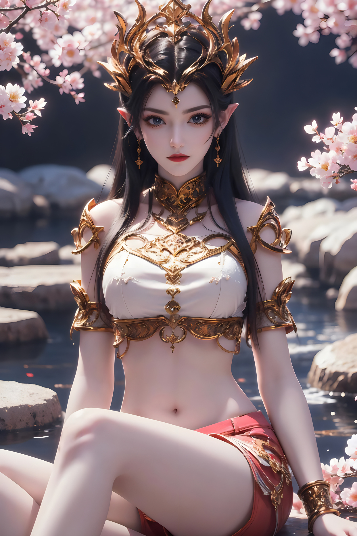 斗破苍穹ai高清手机壁纸分享:蛇人族女王美杜莎,炎盟副盟主!