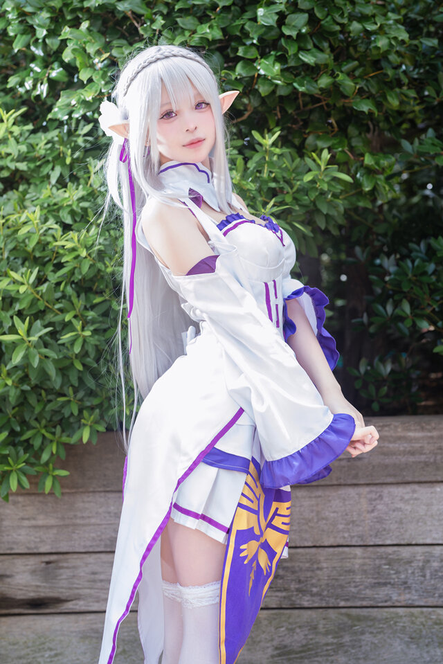 「角色扮演」cosplay 冻结魔女 爱蜜莉雅