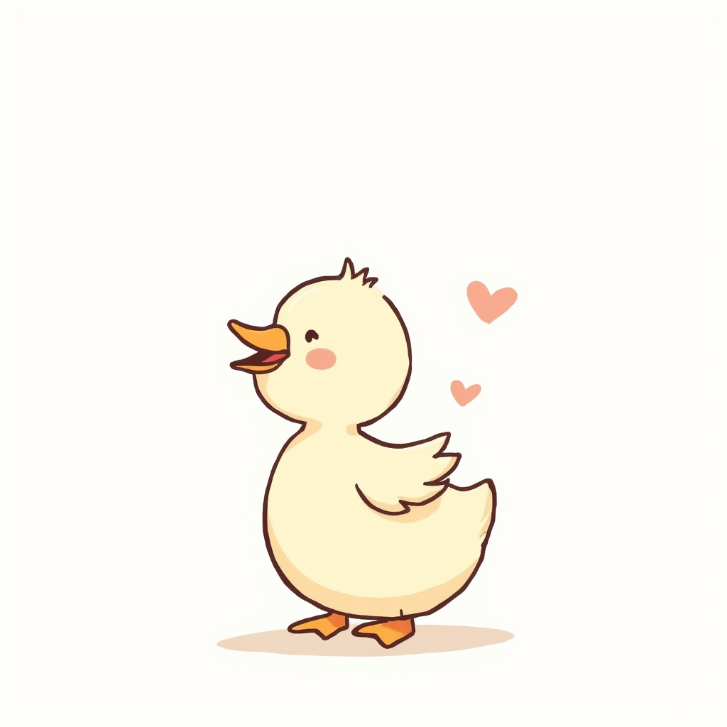 萌鸭来袭!超可爱的鸭子微信头像,免费拿走!