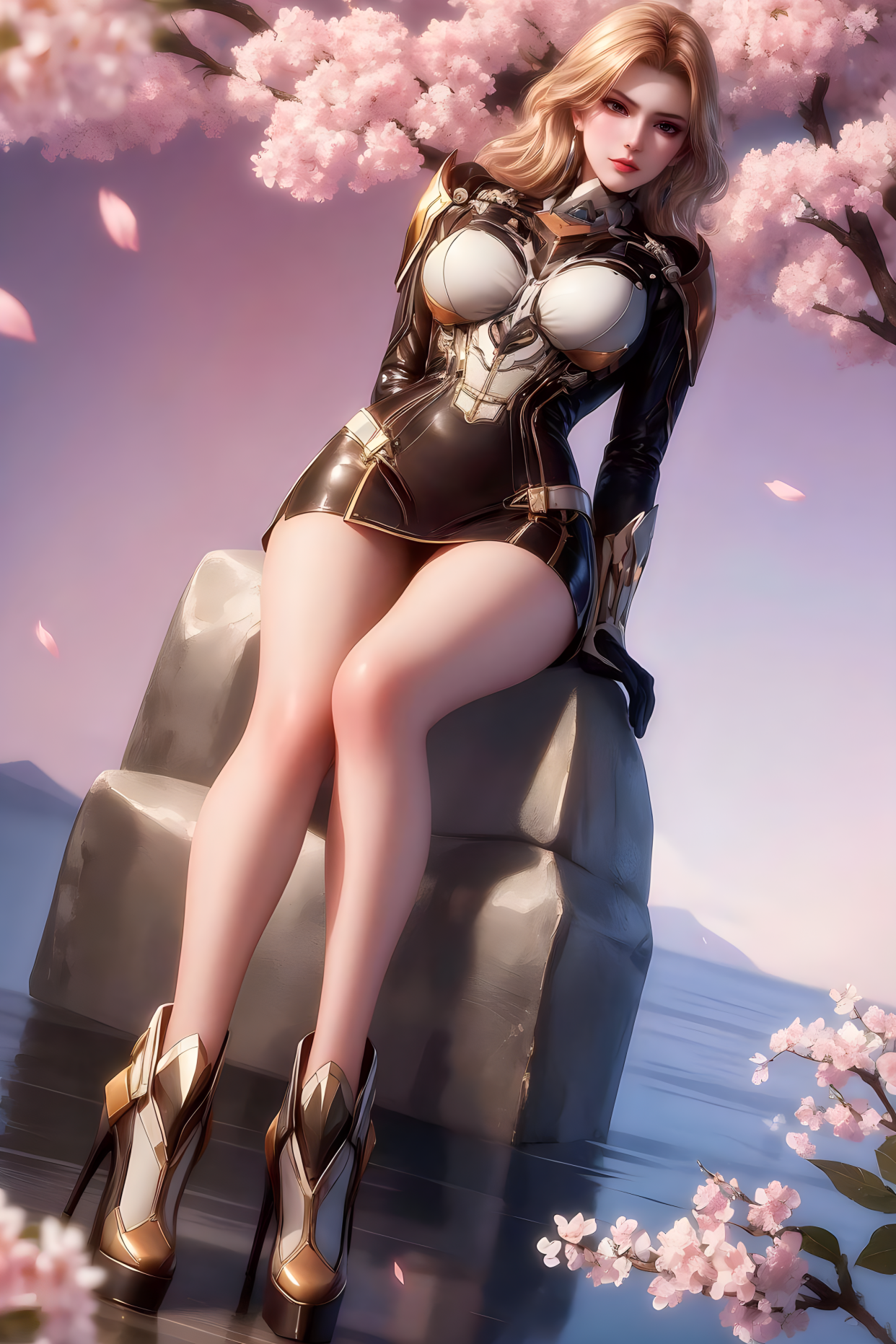 吞噬星空小姑妈维妮娜壁纸:ai无水印手机壁纸!