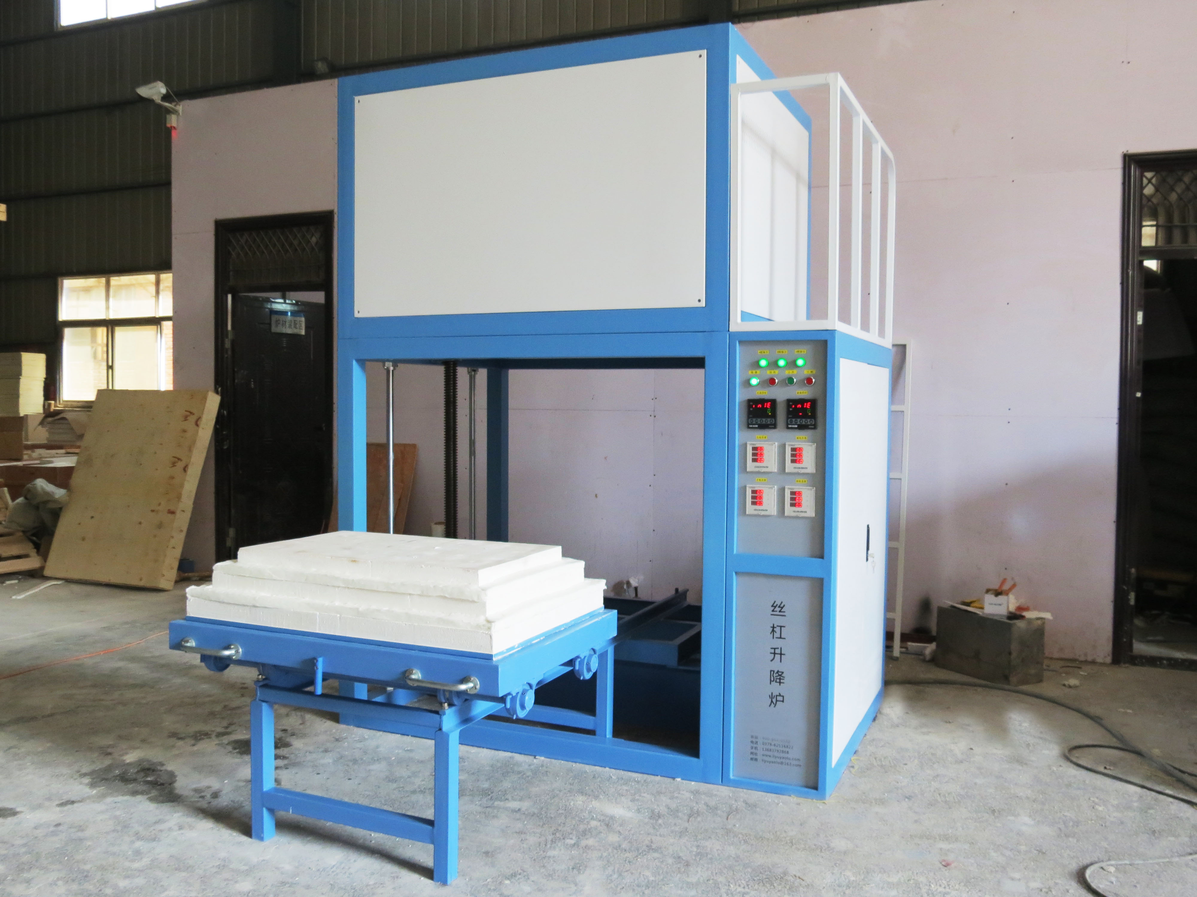 升降炉,高温升降炉,高温丝杆升降炉,电动液压升降炉