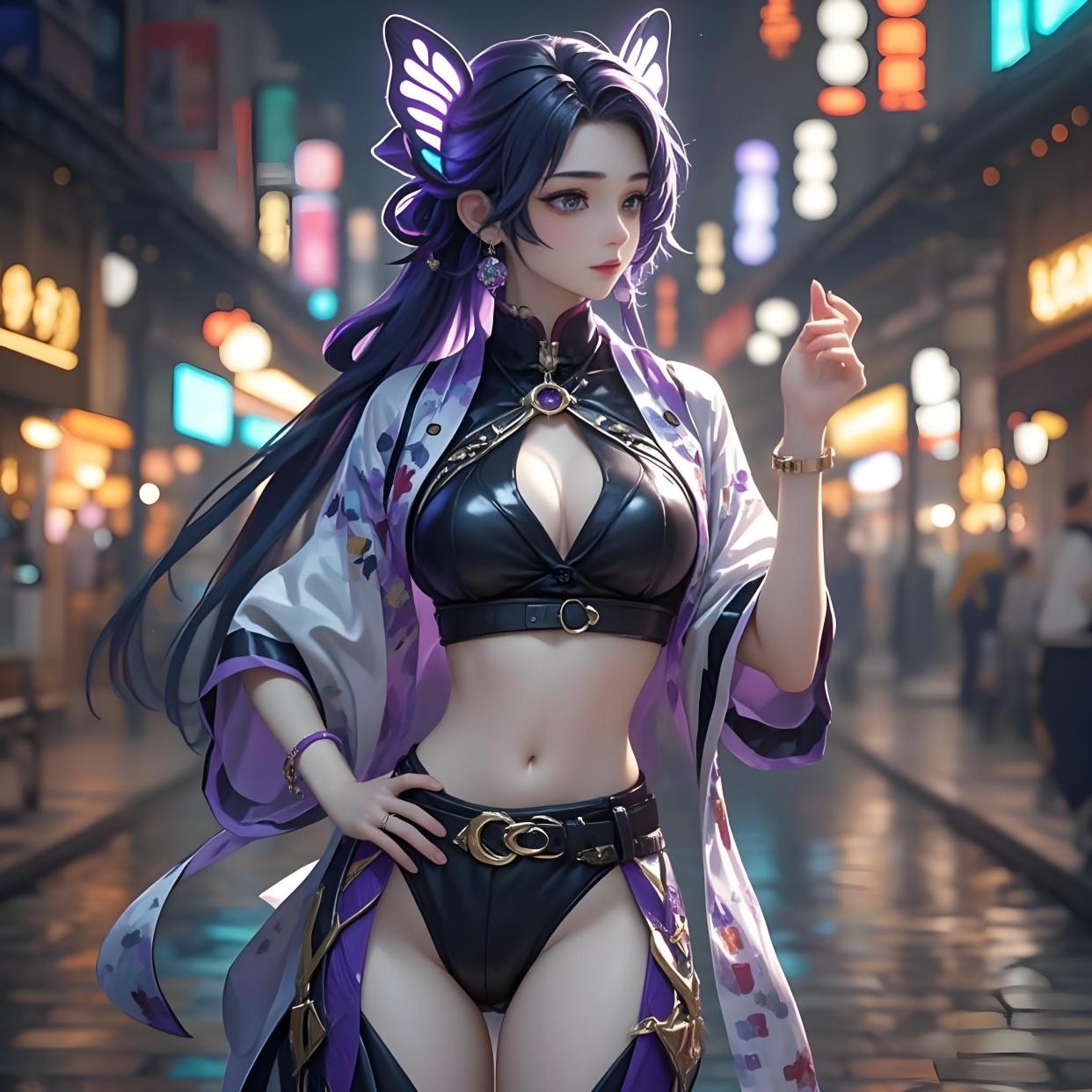 蝴蝶忍:《鬼灭之刃》中的治愈之光与战斗之刃