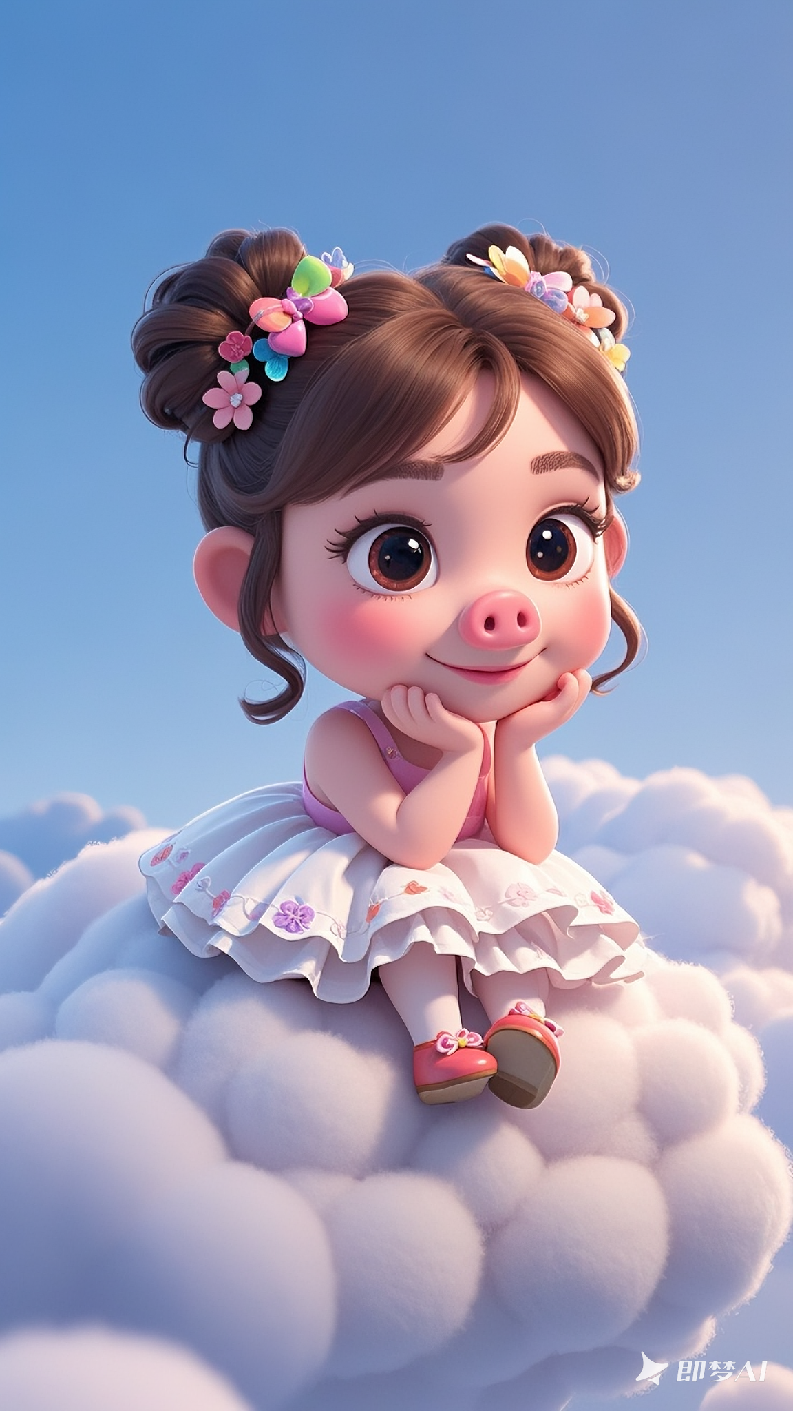 精致的猪猪女孩