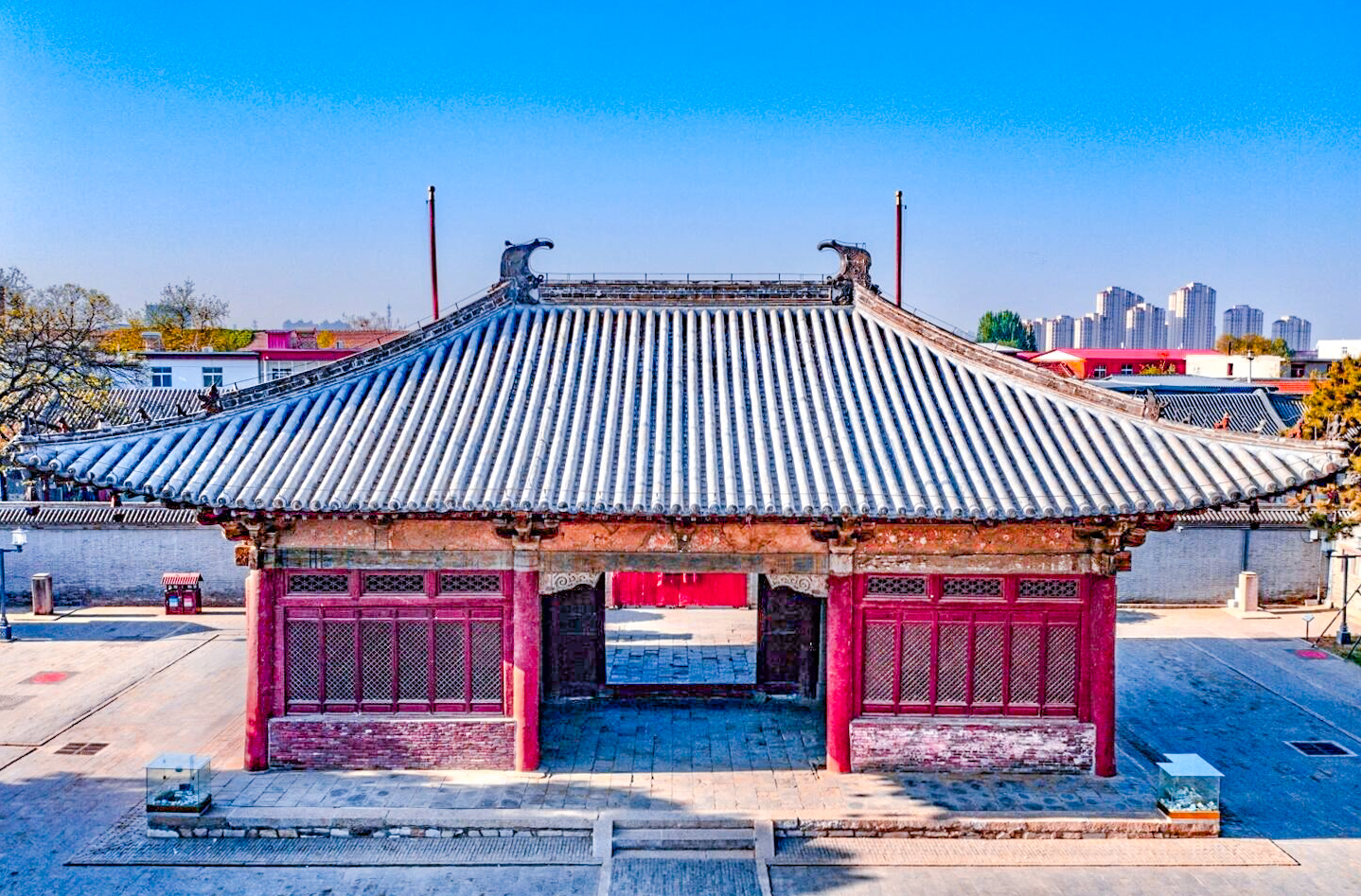 天津蓟州独乐寺山门