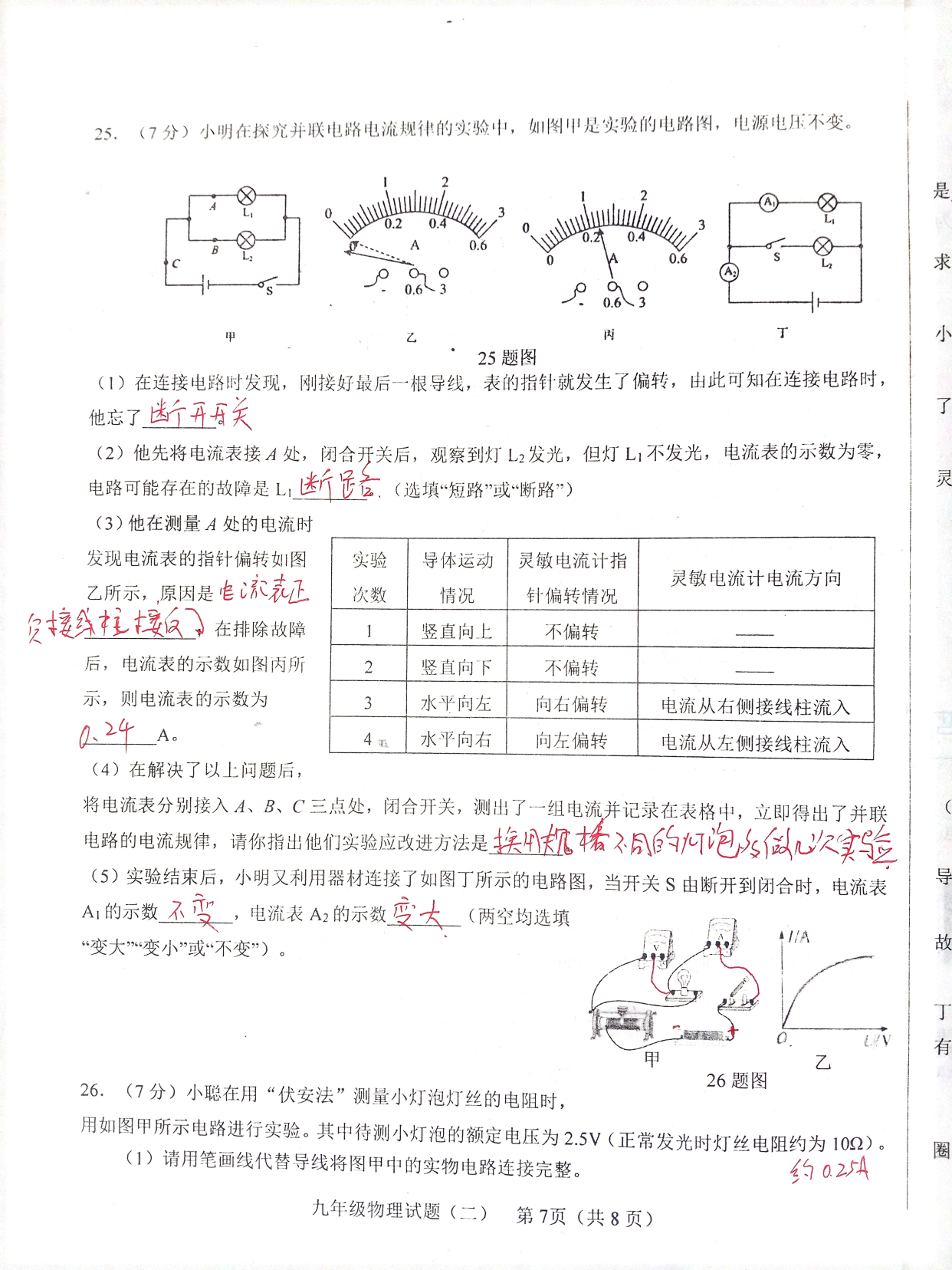 九上物理学完就多练专题(九年级上册物理多选题及其答案)