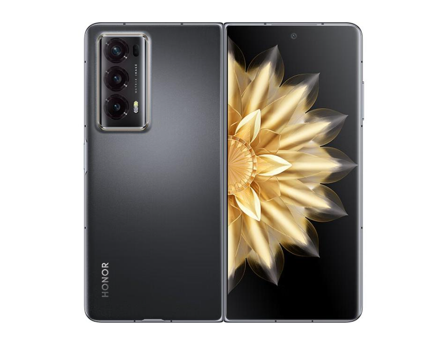 超轻薄设计:荣耀magic v2 折叠屏,5000mah青海湖电池,充电快