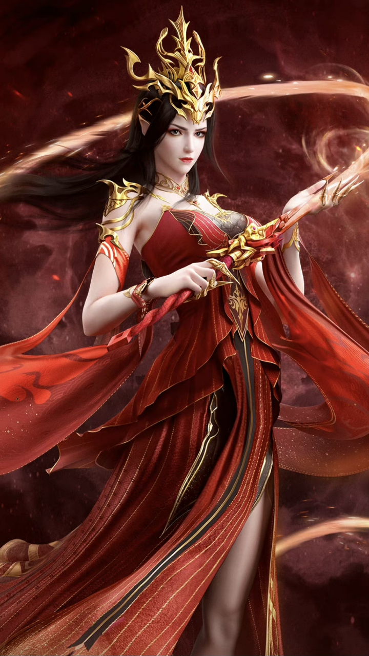 决战云岚宗的美女壁纸太好看了吧#国漫# #斗破苍穹