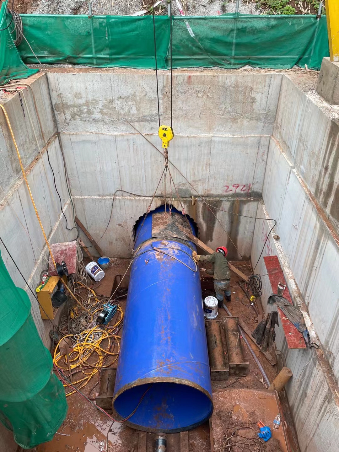 大同市顶管施工,避免开挖路面顶管非开挖穿越施工队伍!