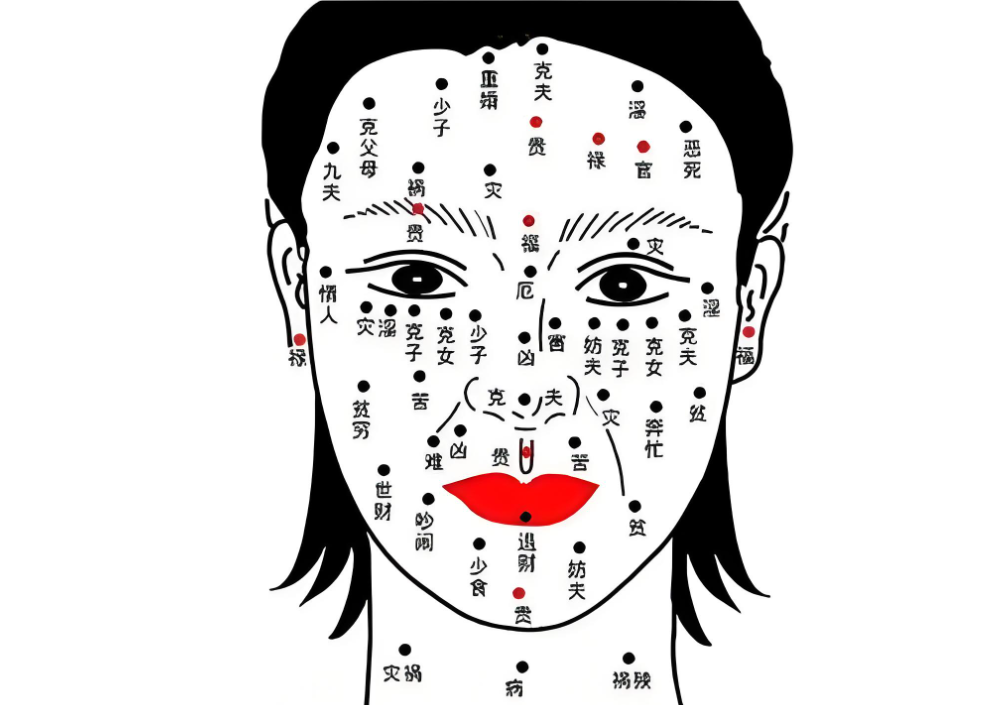 你的身体藏着藏宝图,揭秘十大主富主贵的龙穴痣,看看你占了几处
