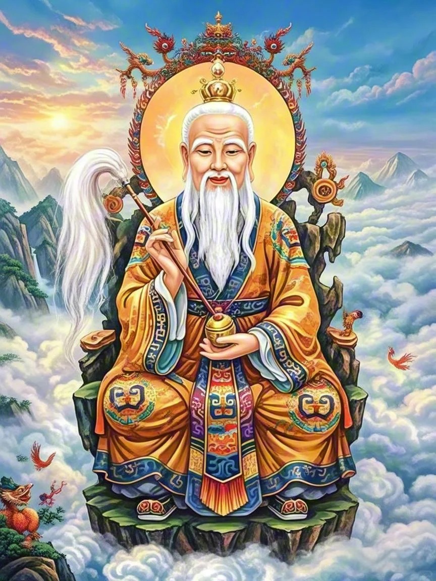 道教三清谁更强?元始天尊与太上老君,究竟谁的法力更高强?