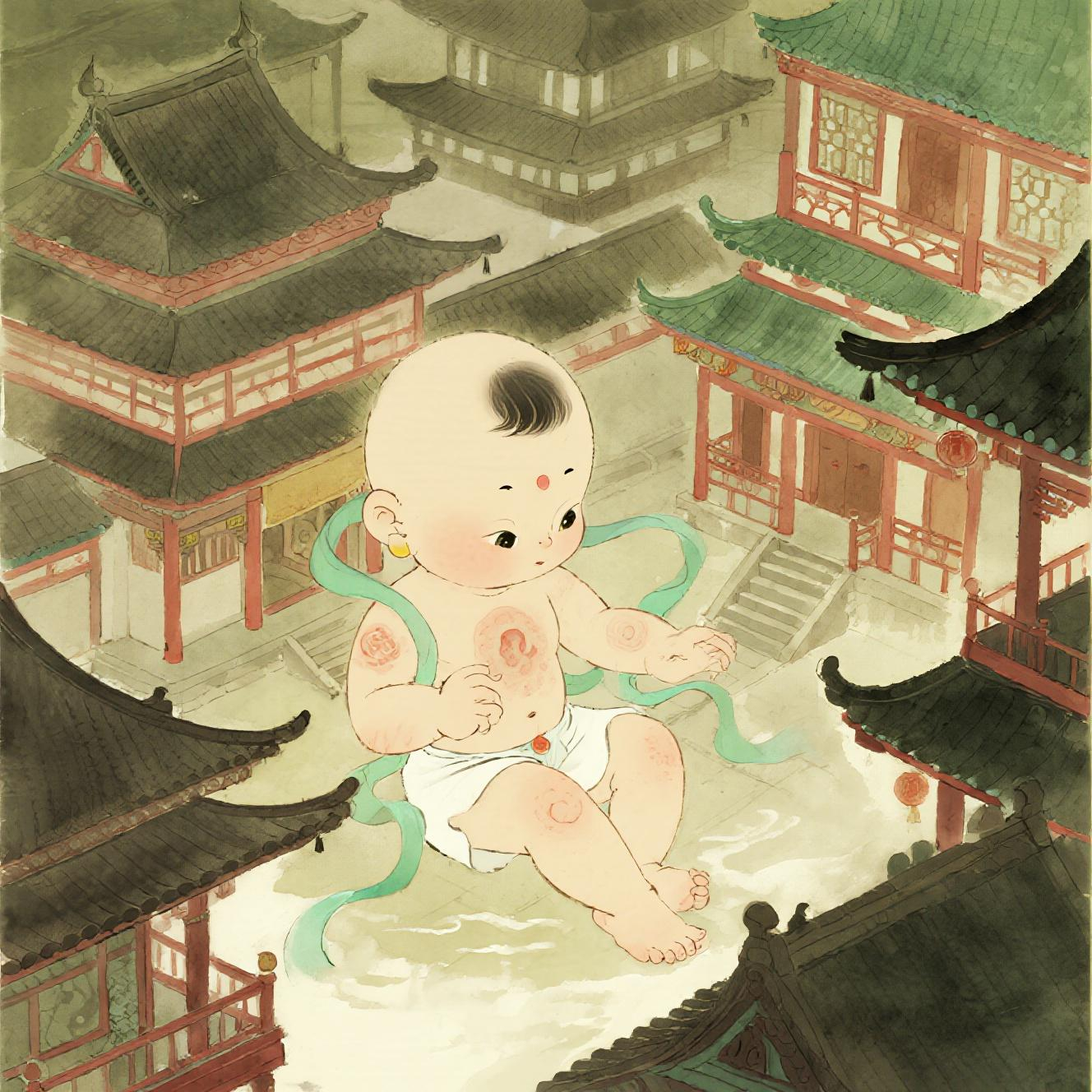 仙童降世转世者身上哪些位置会有特殊胎记?部分童子命者竟未发现