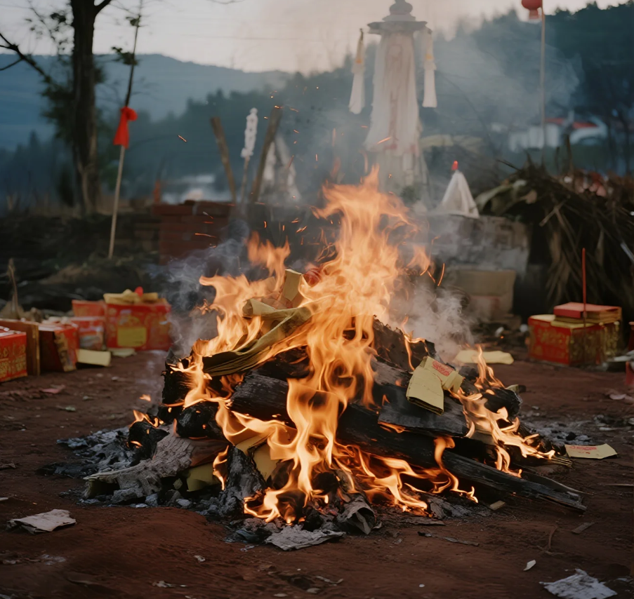 为什么要烧纸