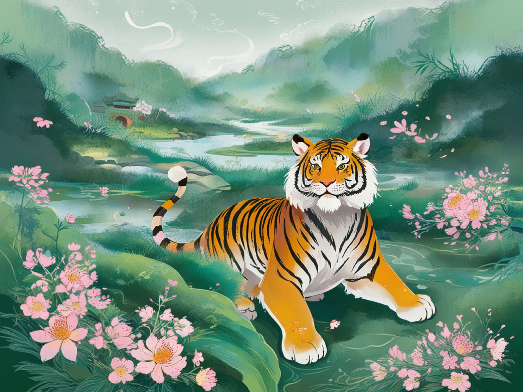 2025生肖虎整体运势(2025生肖虎整体运势图)