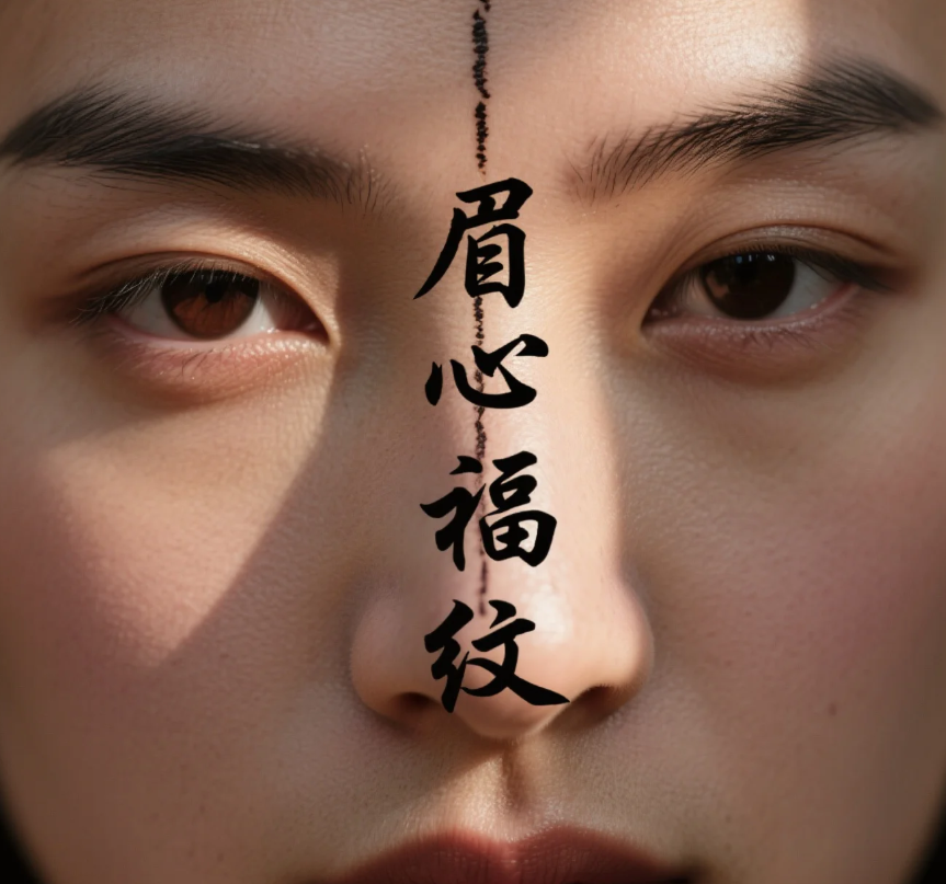 眉心这道竖纹为啥叫 "福纹"?天师揭秘:能镇煞辟邪,护你福泽绵长