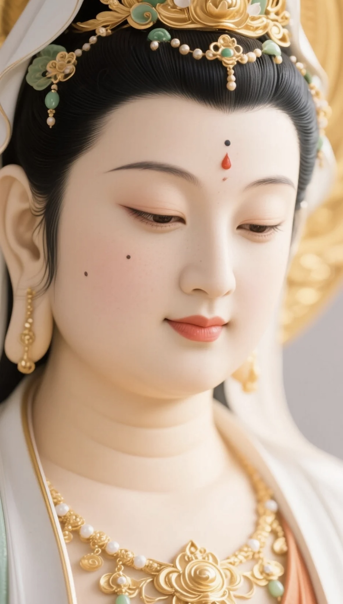 观音开示:面带三痣者,前世定然是仙女投胎,今生定当福禄双全