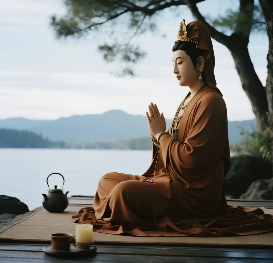 为什么打坐时不能将右腿盘在上?观音揭示:修行人当知