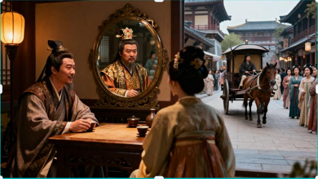 西晋第一美男子潘安,驾车出门引起姑娘们争相喜爱,左思东施效颦,结果