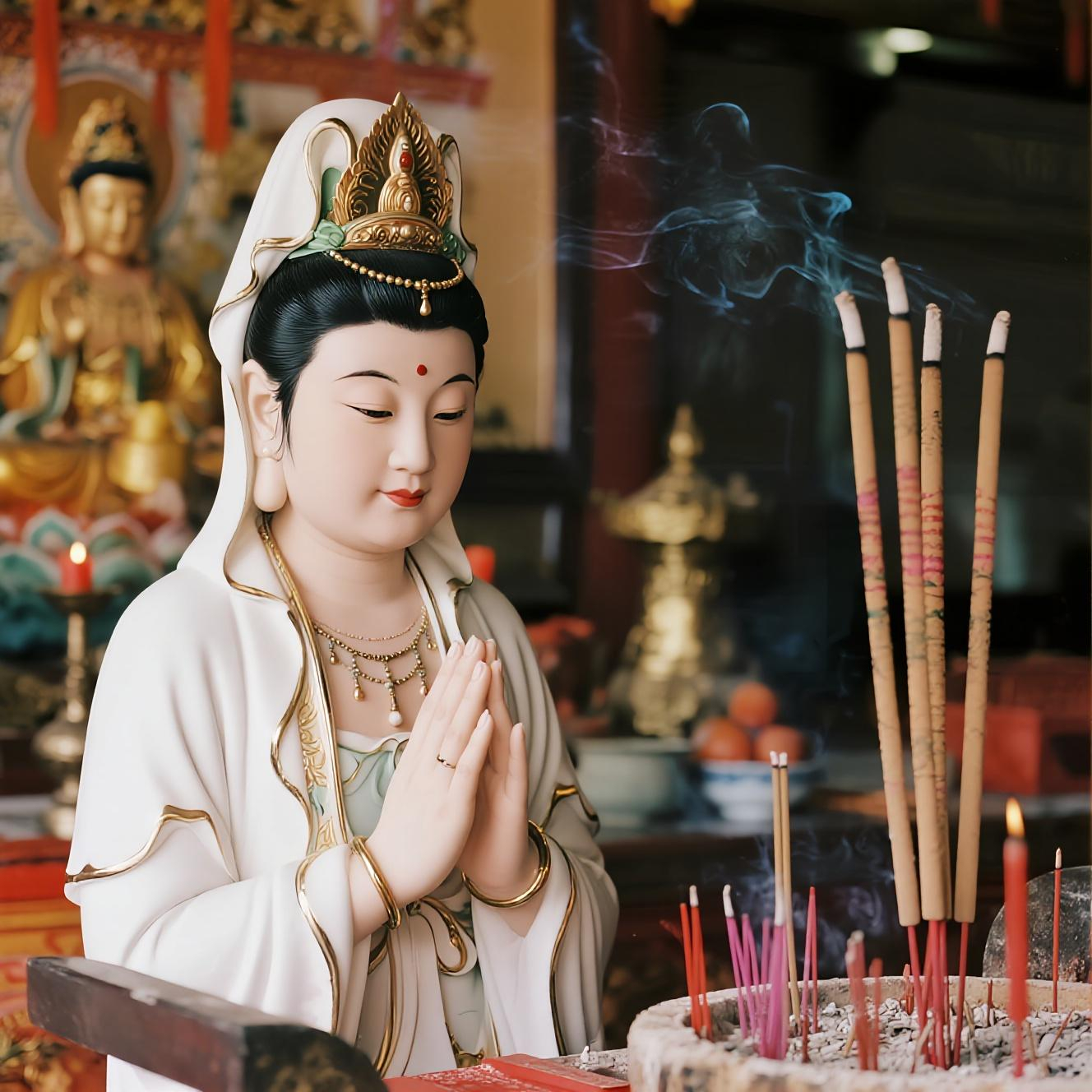 烧香拜佛,求神问卜?观音指引:停止烧香,每天坚持做这五件事,福报自至