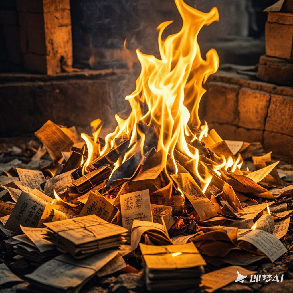 烧黄纸你们肯定见过,但你们有没有想过万一踩到烧的纸怎么办?