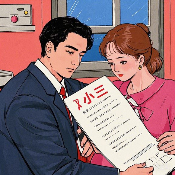 他为了不让外面的女人背上"小三"的罪名,找我来签离婚协议