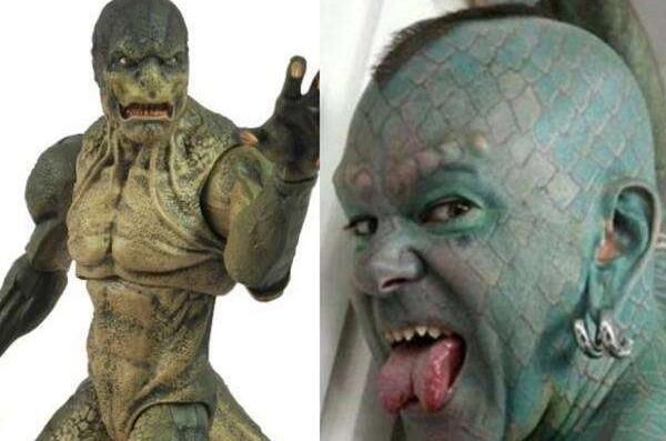 故事:美国惊现蜥蜴人?