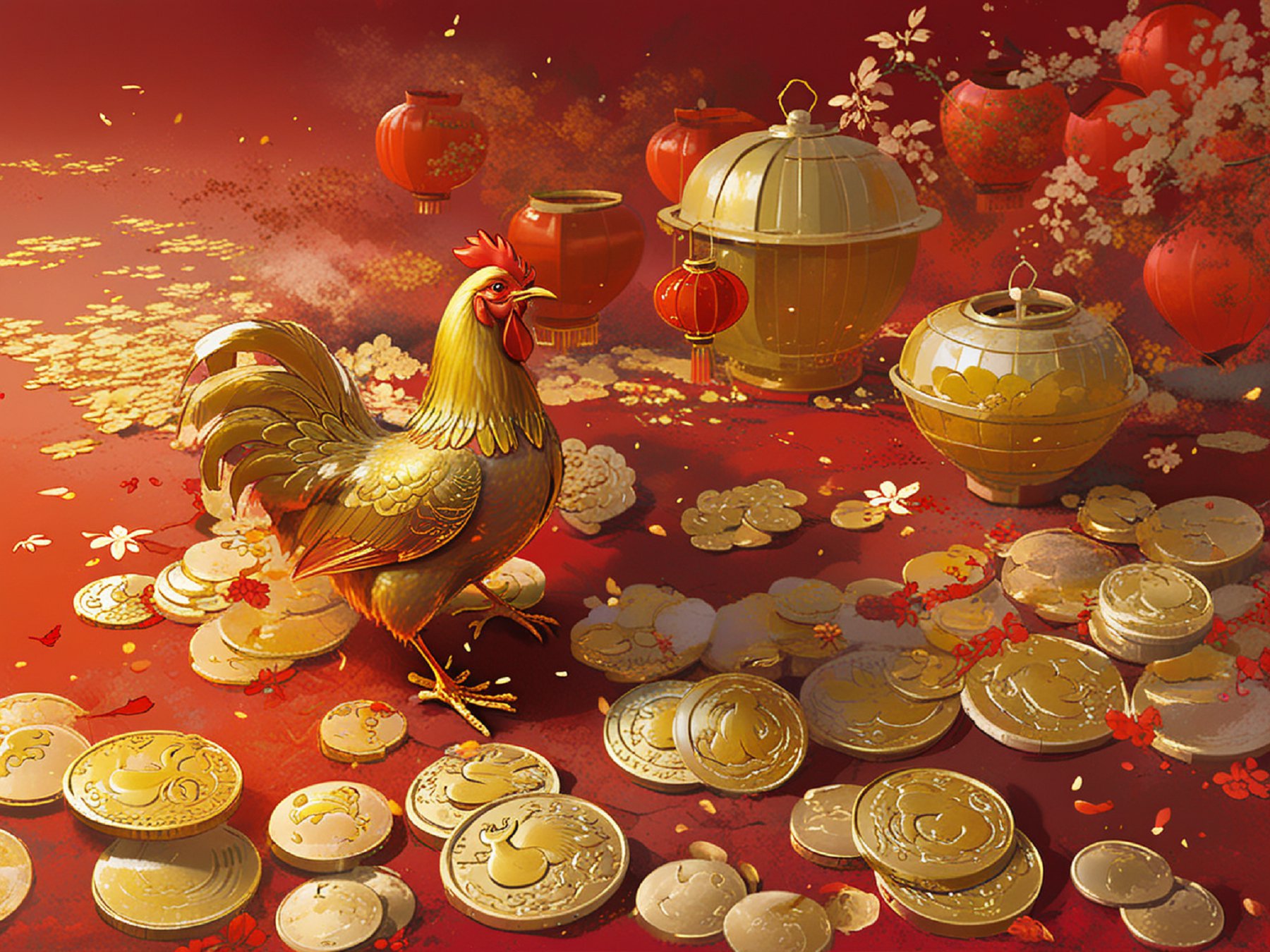 生肖金鸡运势图表大全(生肖金鸡图片)