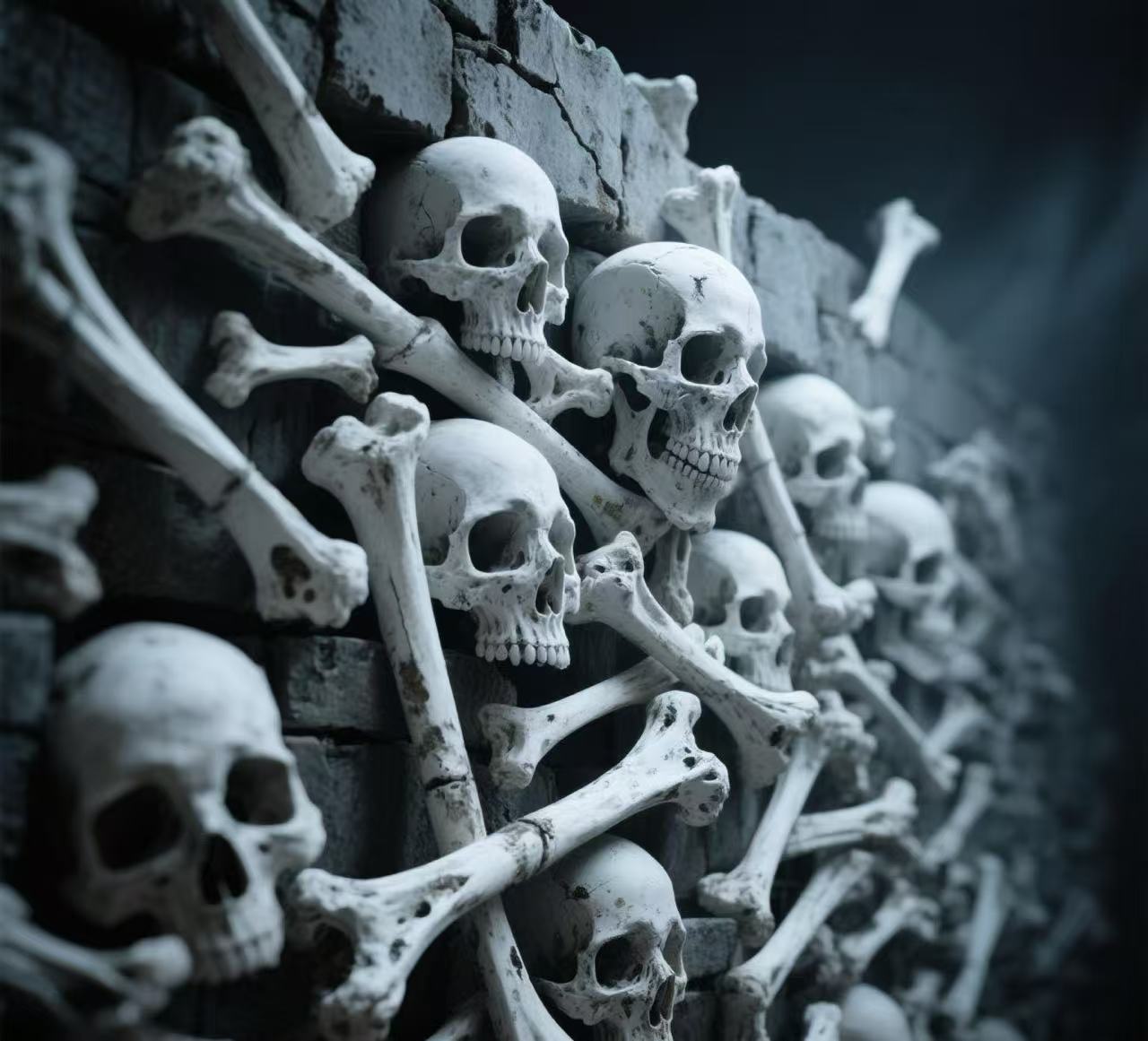 来到男友老家后,看到墙壁后我脸色惨白:墙里竟全是森森白骨!