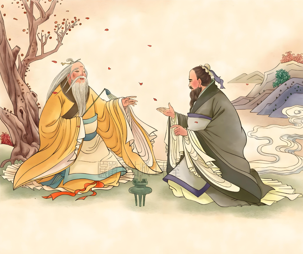 虚构:孔子"问礼"于老子:三次会面,3次对话,影响一代又一代人!