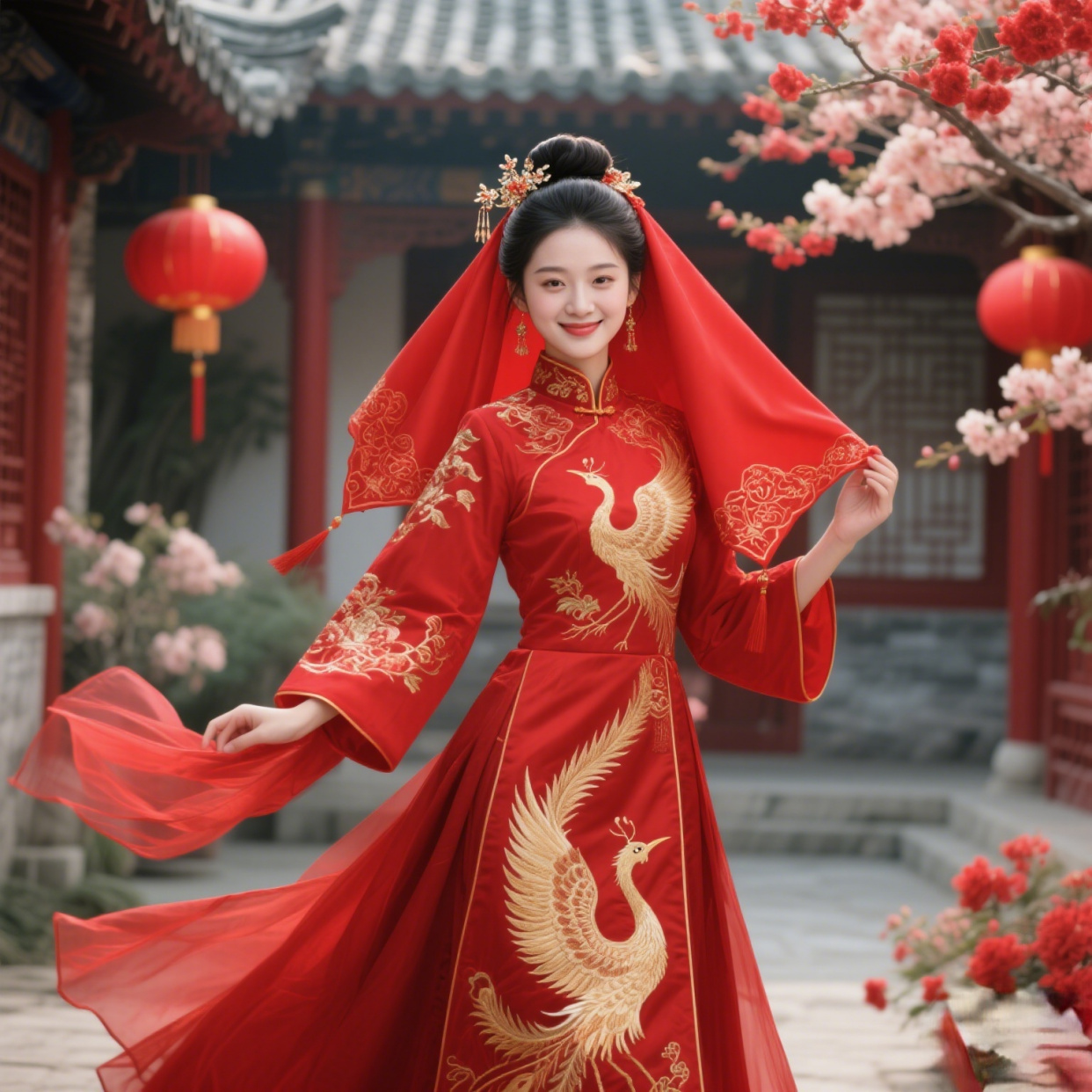 结婚前,婆婆给我一件红色嫁衣,我把嫁衣发家族群,小姑:不能穿