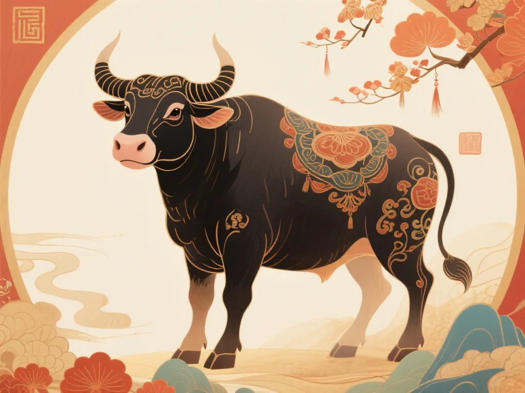 生肖牛一周运势和财运图(生肖牛本周运势运势)