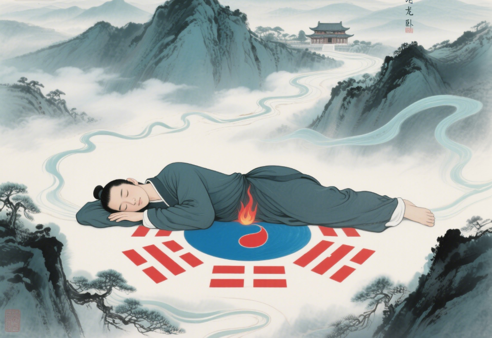 陈抟老祖睡功养生真意,卧姿暗合特定卦象,睡一刻咋胜多日修?