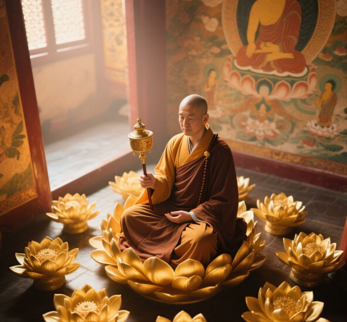 佛学心得:打坐诵经虽好,却不能乱练!错过这个时辰,功效或打折