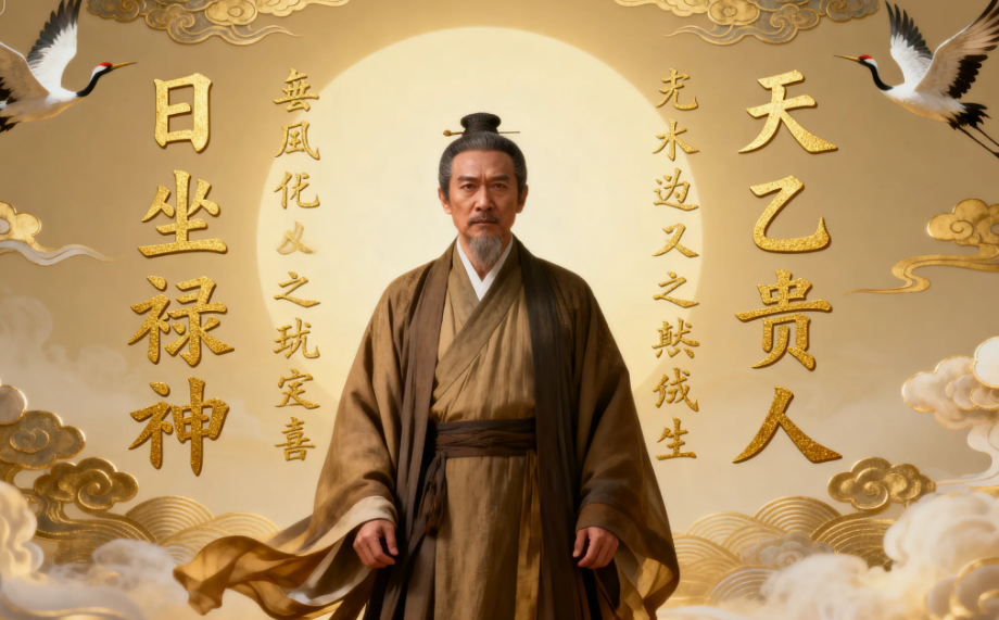 日坐禄神,天乙贵人,桃花,华盖,谁的配偶更有富贵命?