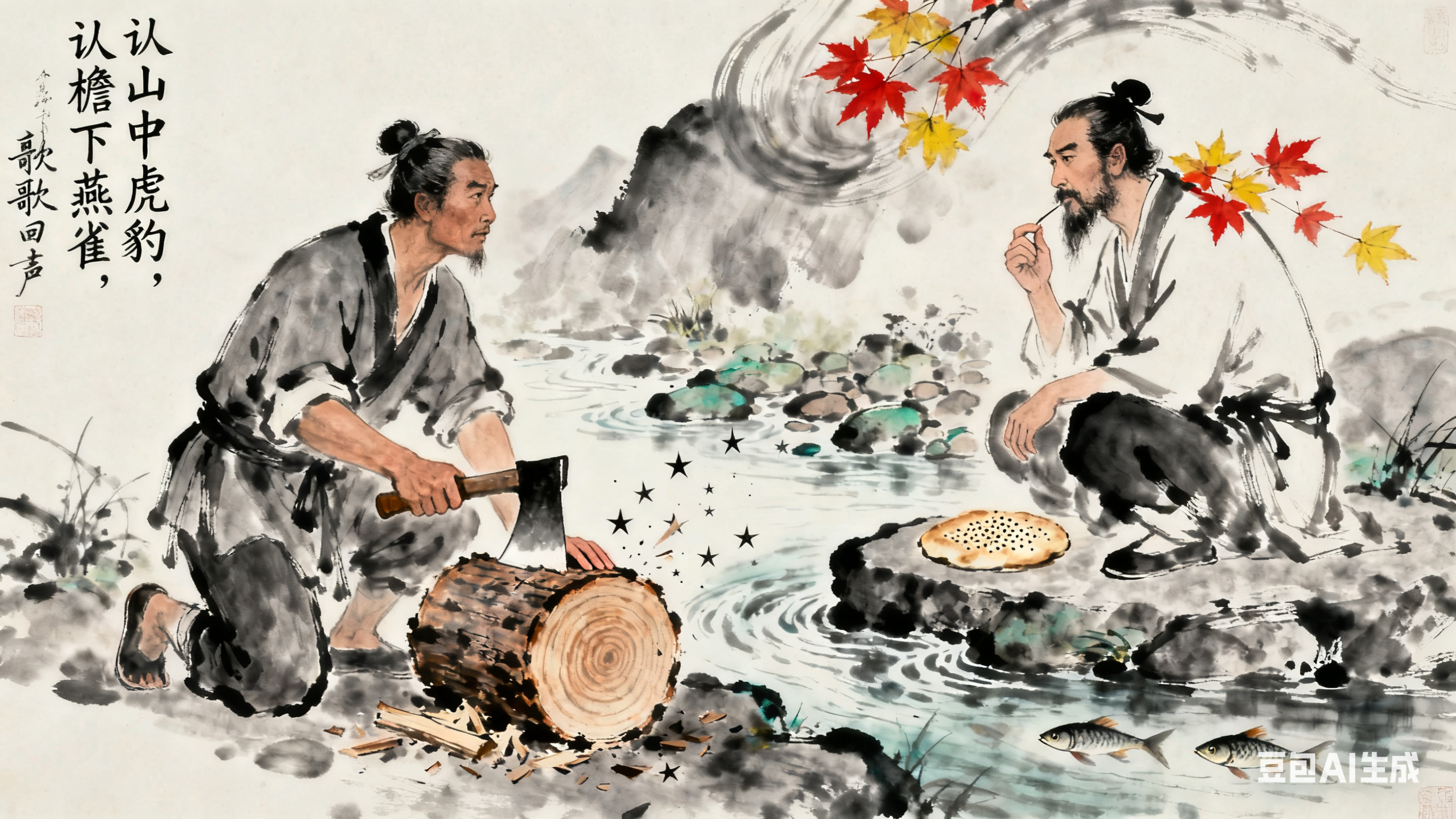乾隆微服遇樵夫砍柴,问:为啥不跪朕?