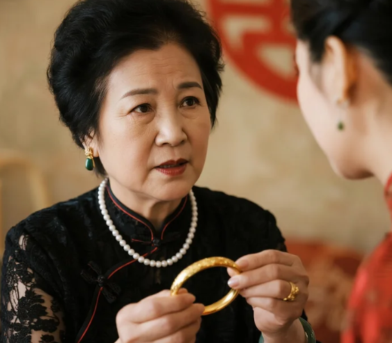 我的200克金镯被婆婆给小姑做嫁妆,老公只说一句话,婆婆急了!