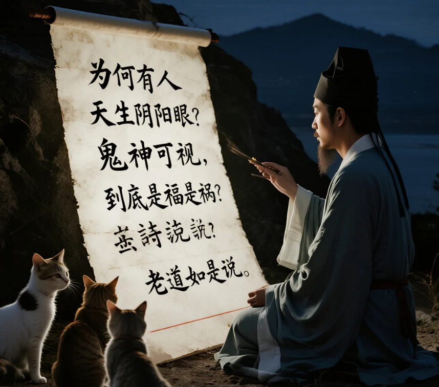 为什么有的人有阴阳眼