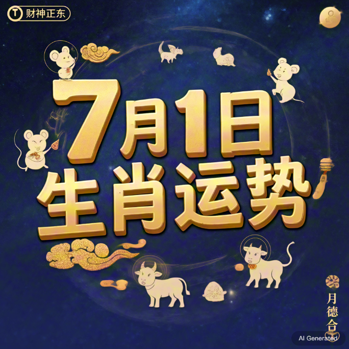 七月1日生肖运势(七月1日生肖运势怎么样)