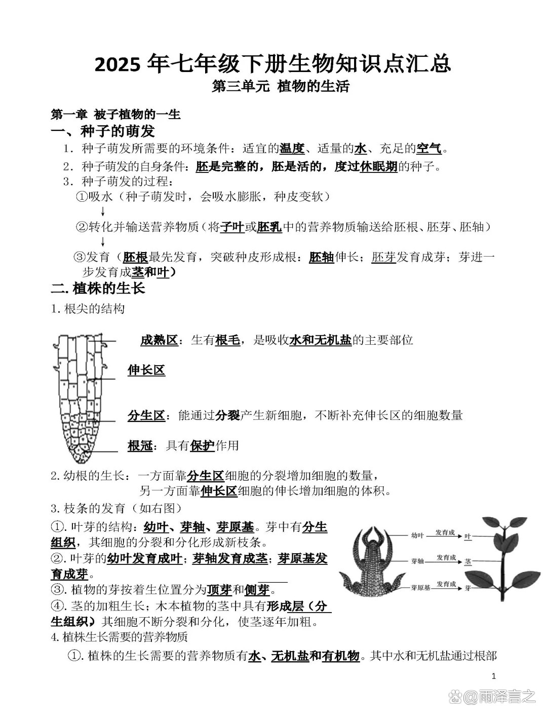 七下生物梳理(生物七下重点知识点总结视频) 第2张 七下生物梳理(生物七下重点知识点总结视频) 第2张