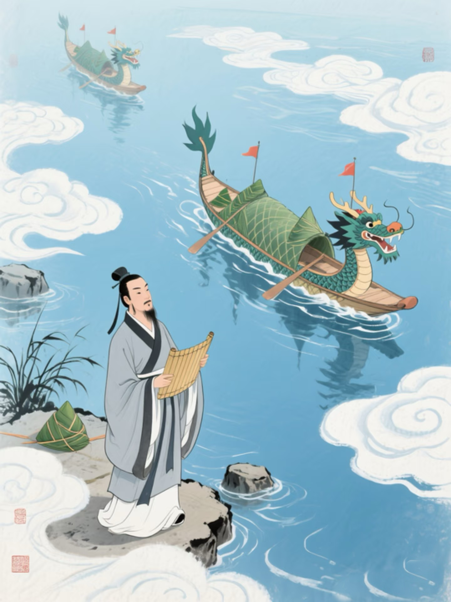 如果屈原遇见了庄子,他还会跳江吗?