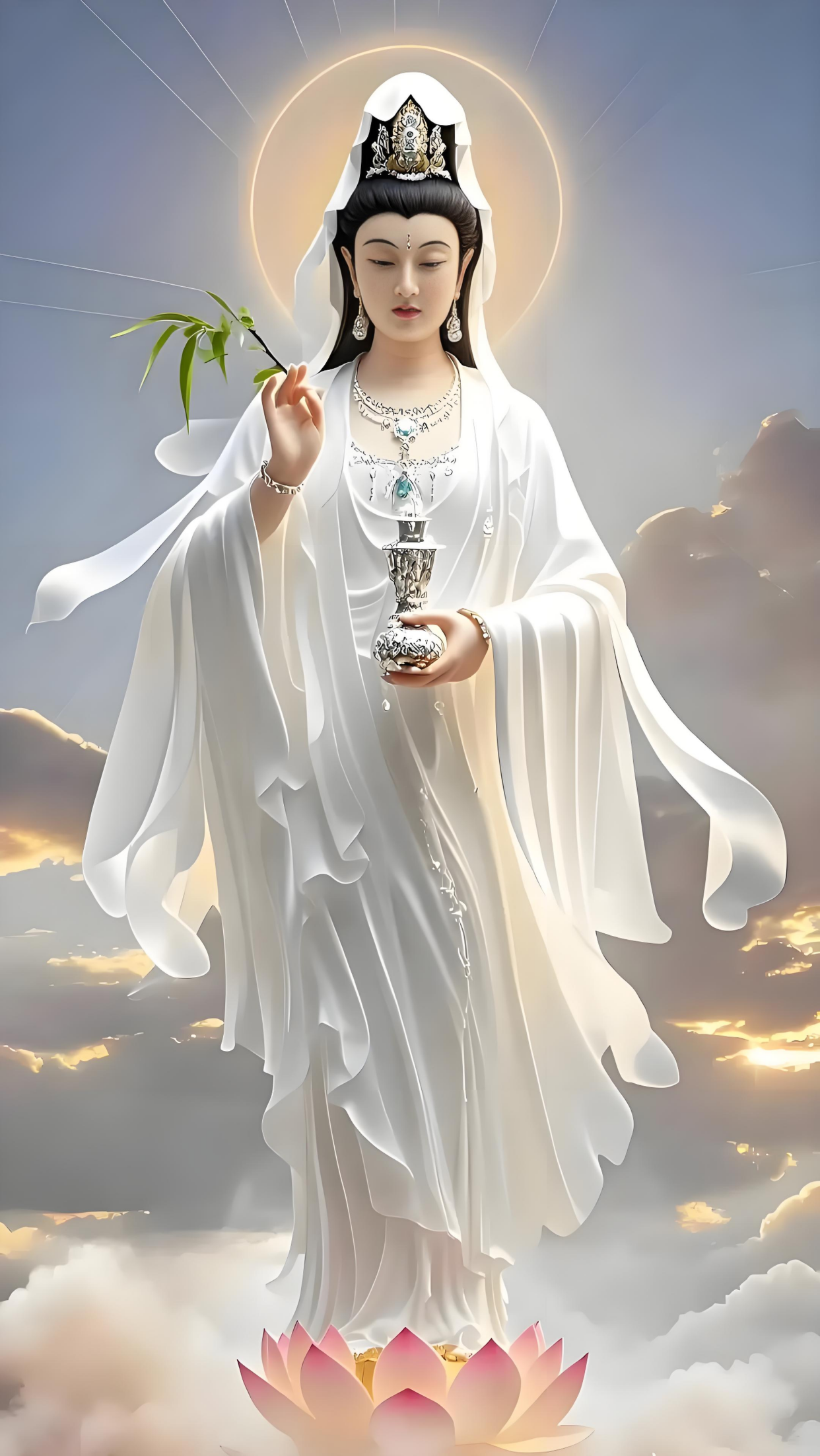 观音菩萨:我曾千年不开悟,一念慈悲心,圆满三十二应