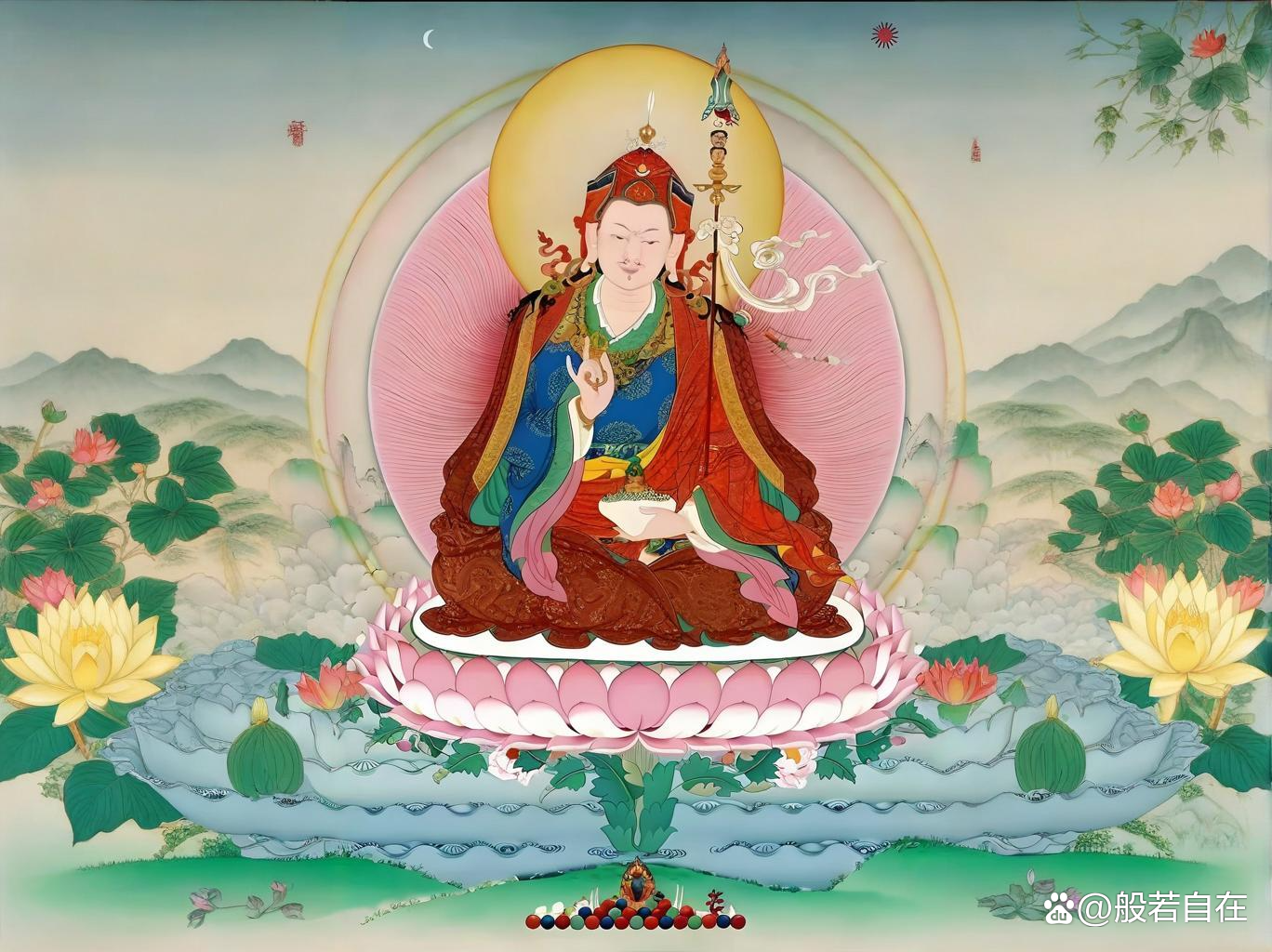 超度的莲花-佛教中的十种颜色的莲花 超度的莲花-佛教中的十种颜色的莲花