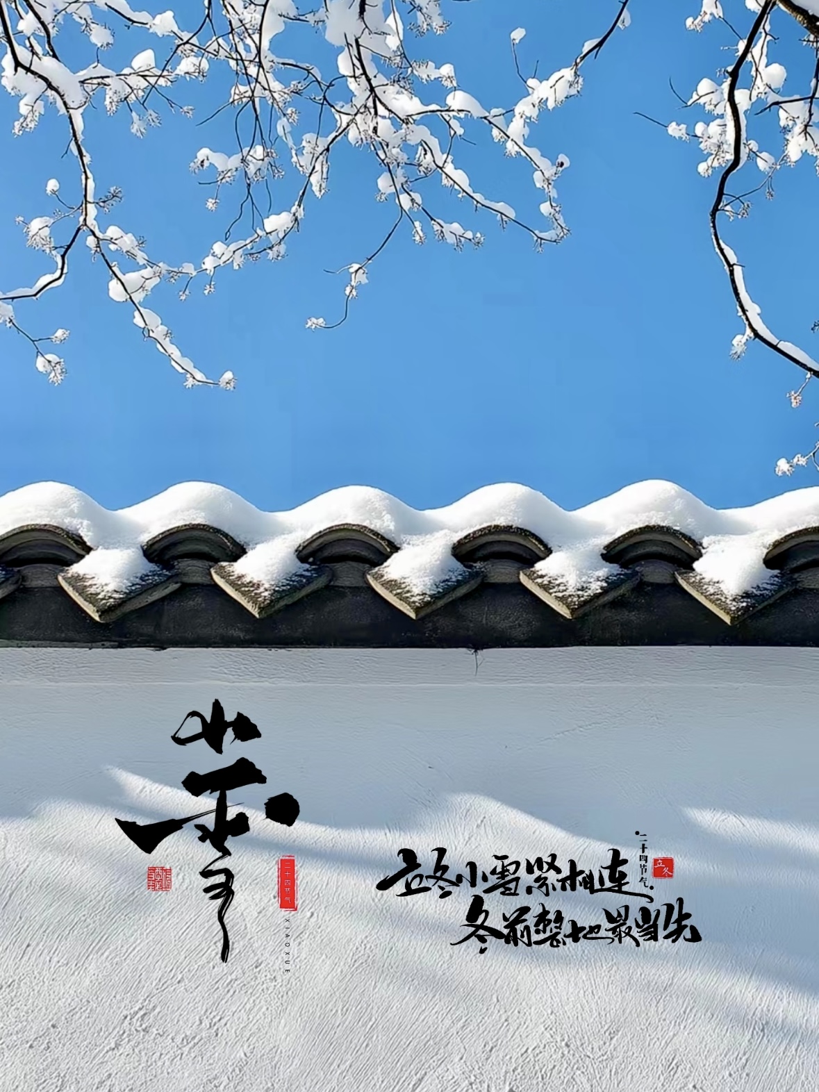 20首最经典的小雪古诗一定要收藏落雪临风白云书窗愿您今冬自在